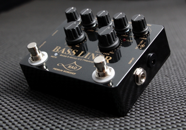 ベース用プリアンプ】ベース用プリアンプの定番HAO BASSLINERに 150台