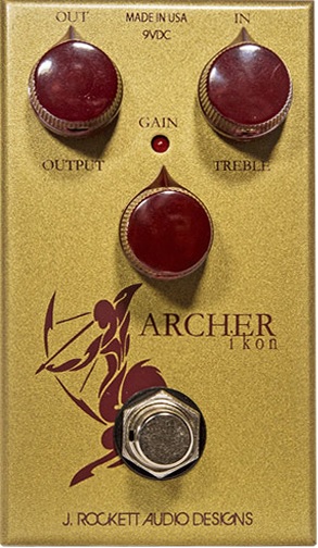 オーバードライブ】J Rockett Audio Designs のARCHERがゴールドカラー