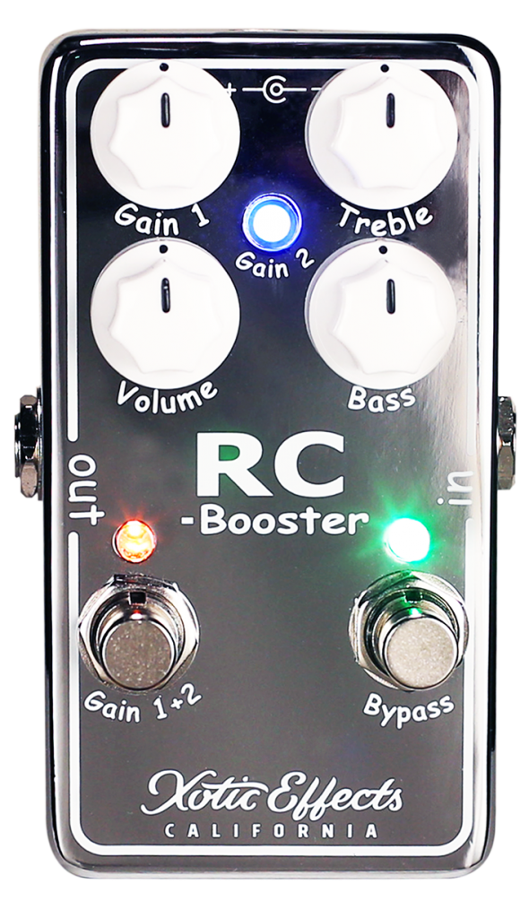 ギター 214 xotic RC-Booster Xotic EffectsからRC Booster 20thを記念