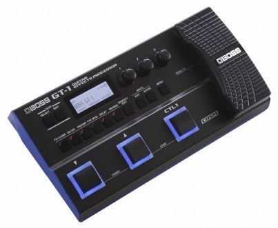 マルチエフェクター】BOSS ペダルマルチの最新鋭モデル “GT-1