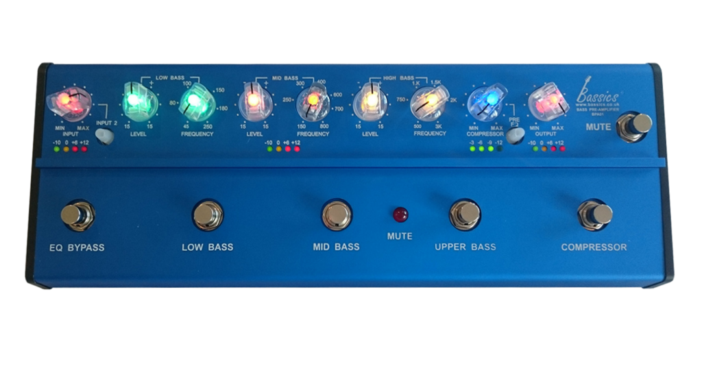 ベースプリアンプ】Bassics ベースプリアンプ “BPA-1”上陸開始