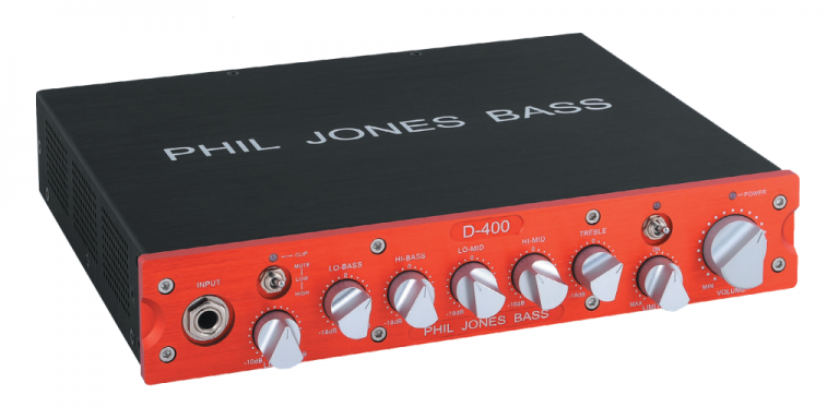 ベースアンプ】Phil Jones Bassの1.3kgのコンパクトサイズヘッド「D