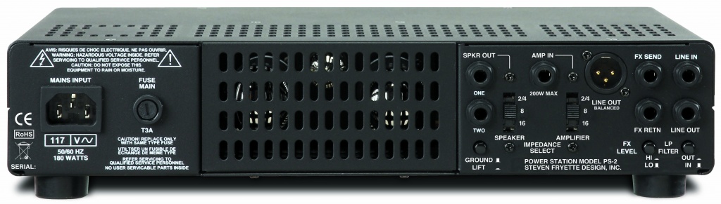 パワーアンプ】Fryette ”POWER STATION”がバージョン2にパワーアップ