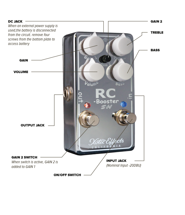 ブースター】Xotic Effectsから世界屈指のジャズフュージョン