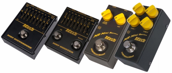 エフェクター】Markbassからベース用の歪み、ブースター4機種発売