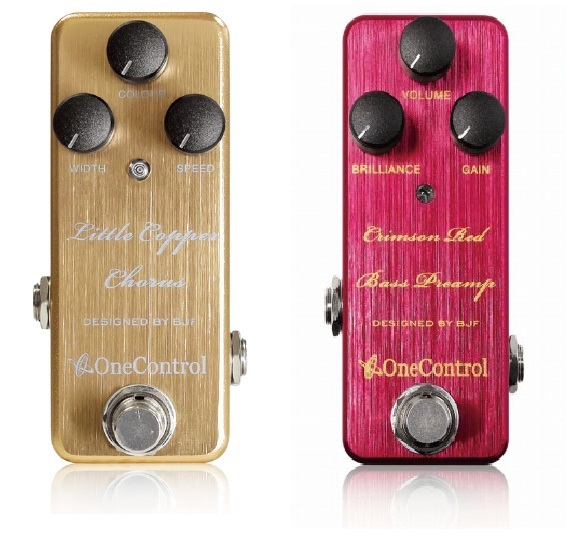NAMM2016：エフェクター】One Controlのコンパクトなペダルシリーズに