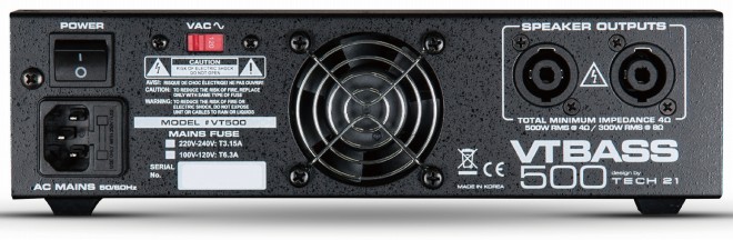 ベースアンプ】フルアナログSansAmpプリと、500WクラスDパワーを直結