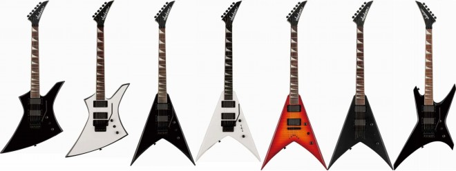 エレキギター】Jackson XシリーズにKelly、King Vなど攻撃的なギターが