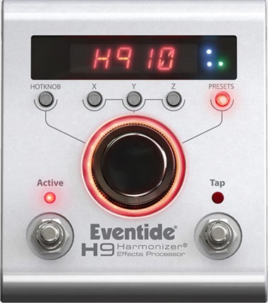 エフェクター】より自分好みのサウンドを手に入れやすい「Eventide H9