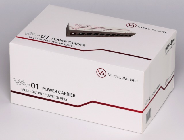 パワーサプライ】Vital Audio コンパクトなのに9V,12V,18V対応 POWER