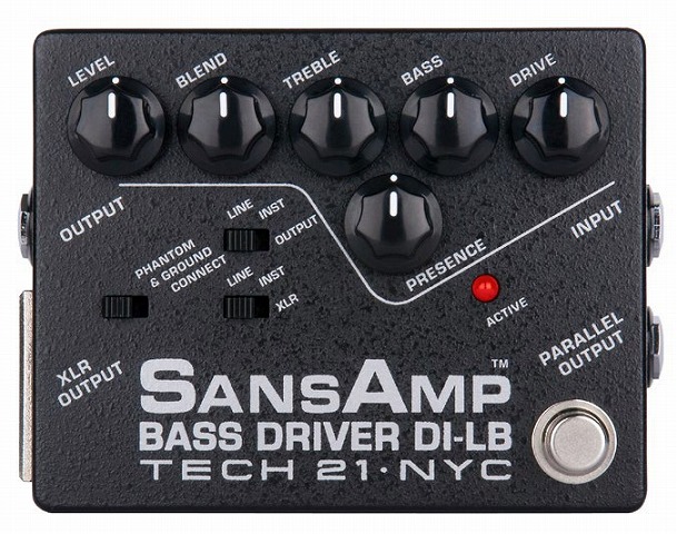 TECH21「SansAmp Para Driver DI」発売20周年記念モデル発売