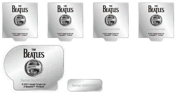 アーティストグッズ】ビートルズ50周年 記念バッヂコレクション