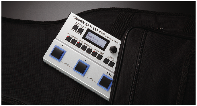 ベース用マルチ】BOSS “GT-1B” 90種類のエフェクトを内蔵 ～クラス最高