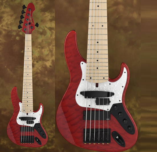 エレキベース】ATELIER Z ベーシスト「BOH氏」6弦モデルにNEWカラー