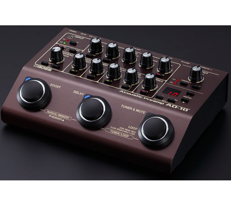 エレアコ用プリ】BOSS アコギの音作りがこの一台で完結する “AD-10
