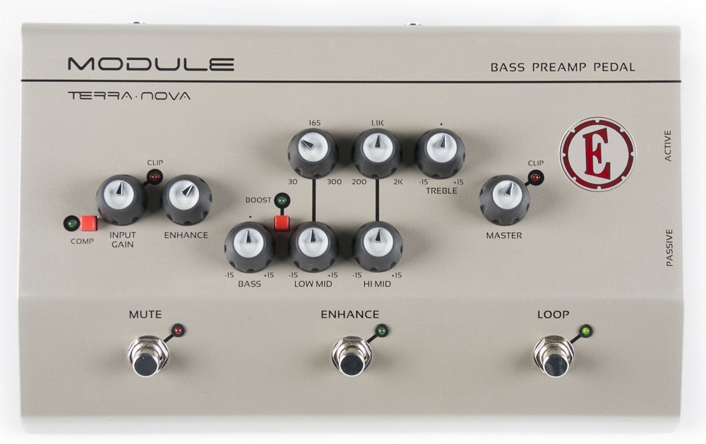 ベースプリアンプ/DI】-EDEN- Terra Novaシリーズアンプヘッドのプリ部