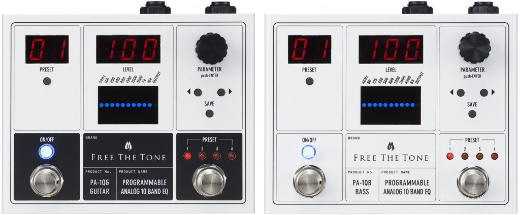 イコライザー】-FREE THE TONE- 「音作りをアシスト」プログラム可能な