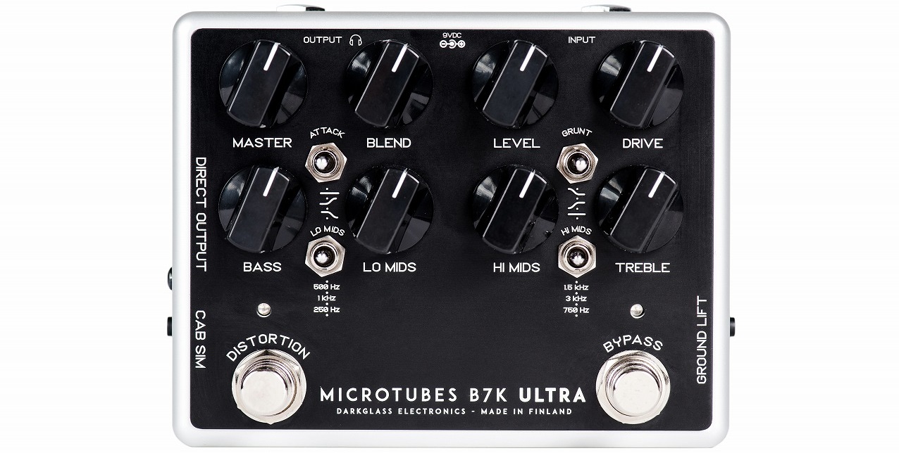 ベース用プリアンプ】Darkglass Electronics 人気モデル ”Microtubes