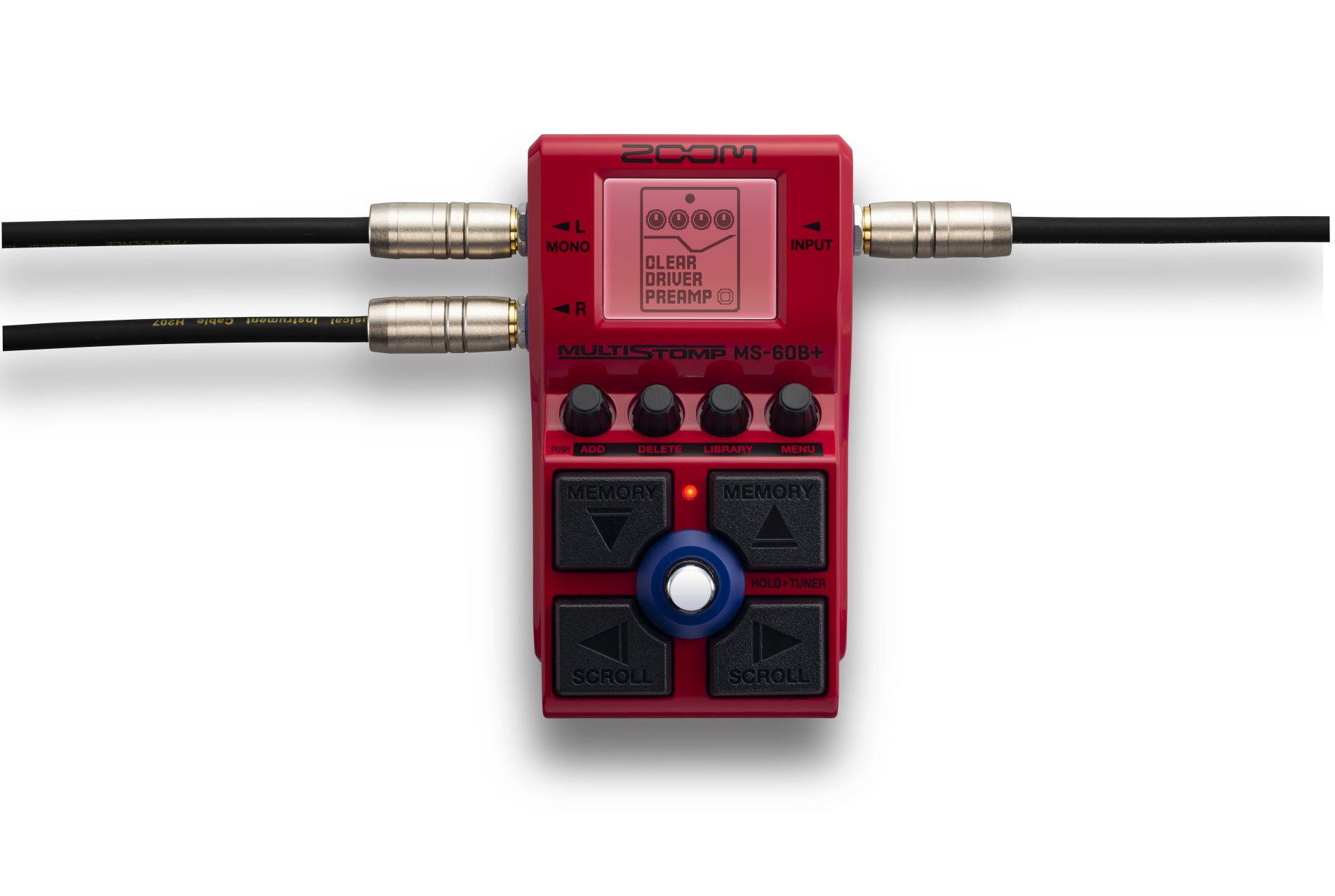 ZOOM MS-60B+｜ベース用に特化した97種類のエフェクト／アンプ