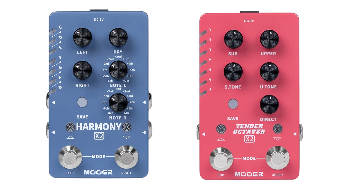 ギターエフェクター】-NUX-ブースターとコンプレッサーを収めた