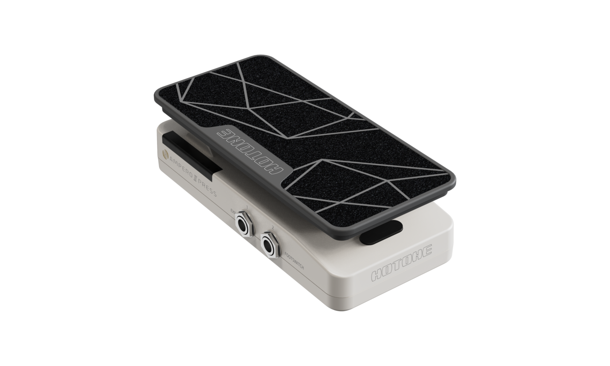 HOTONEよりフットスイッチ機能付きエクスプレッションペダル「AMPERO