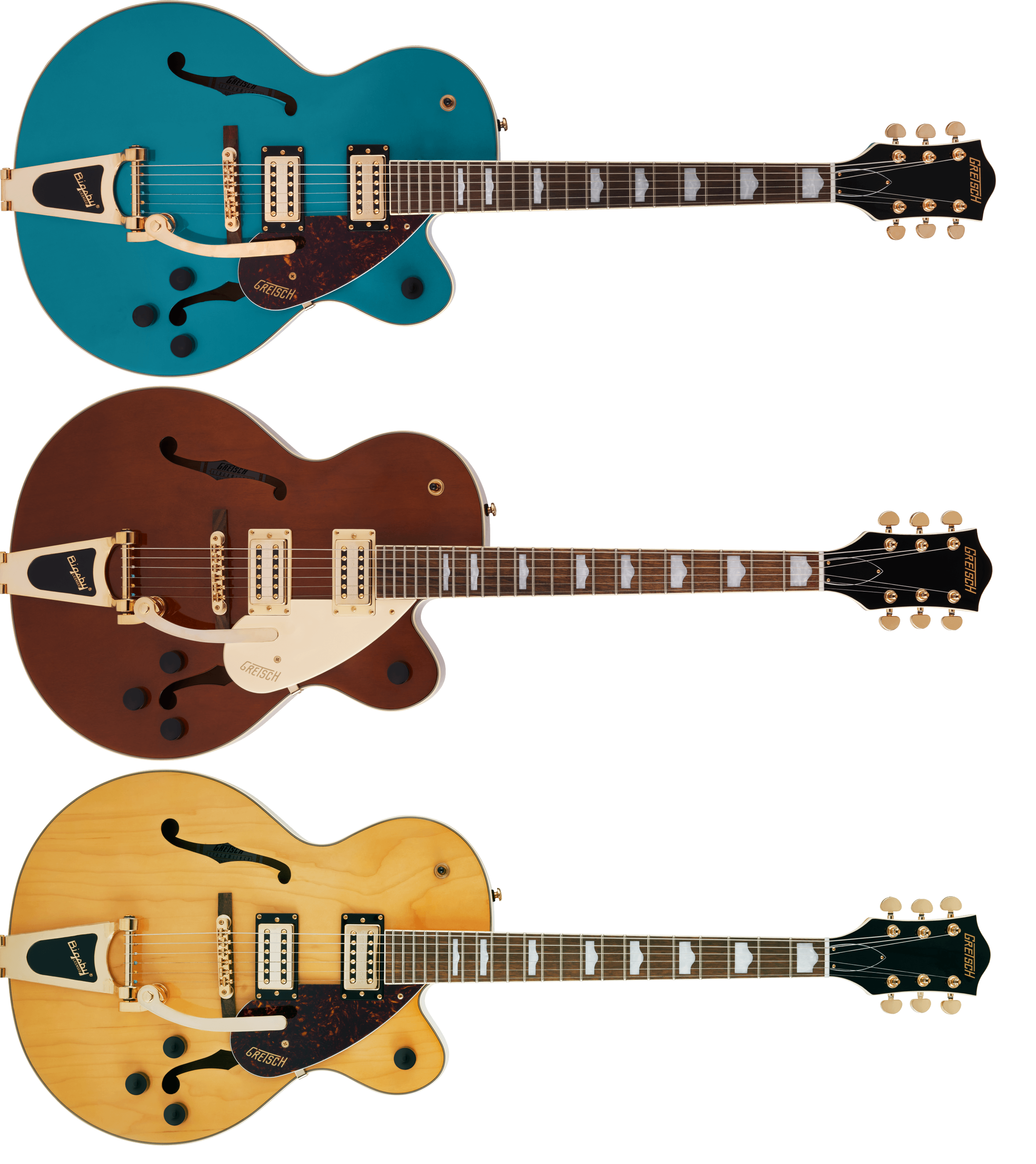 エレキギター】GRETSCH G2410TG Streamliner｜大胆さと堂々たる風格を