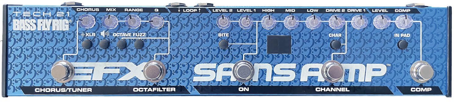 ベース用マルチエフェクター】TECH21 BASS FLY RIG V2｜好評だった