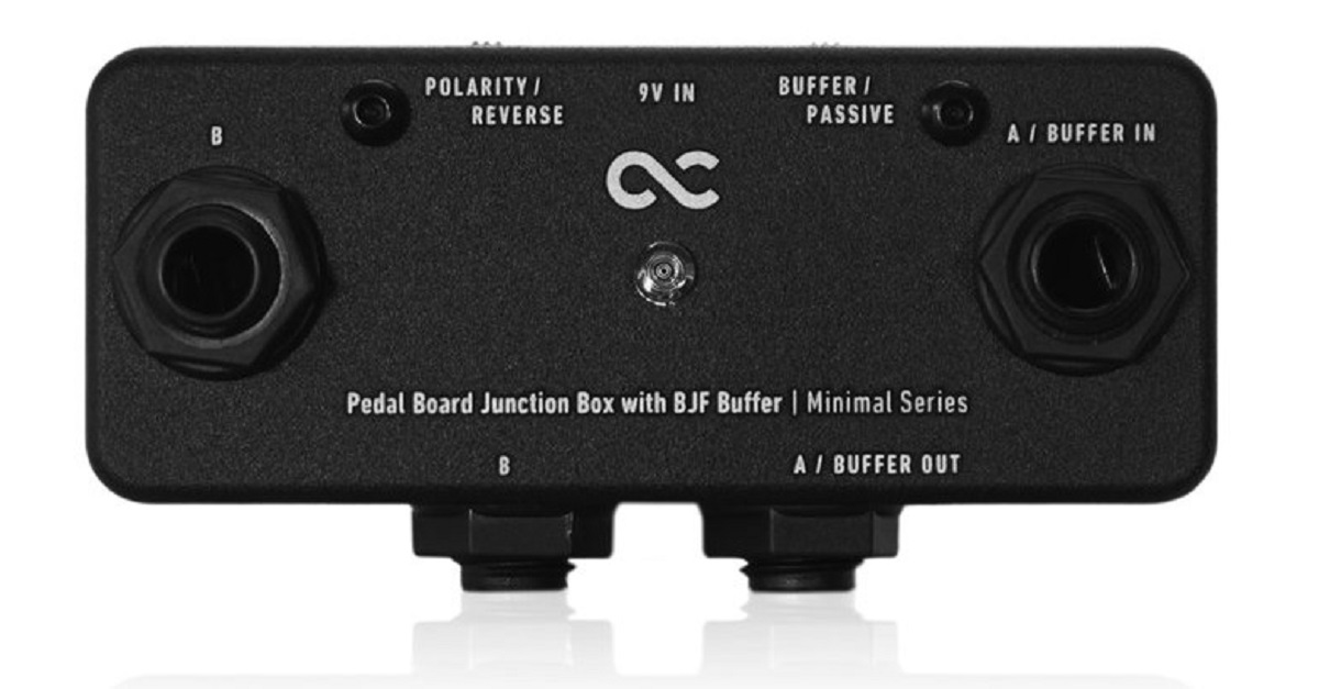 One Control Pedal Board Junction Box with BJF Buffer｜優れた