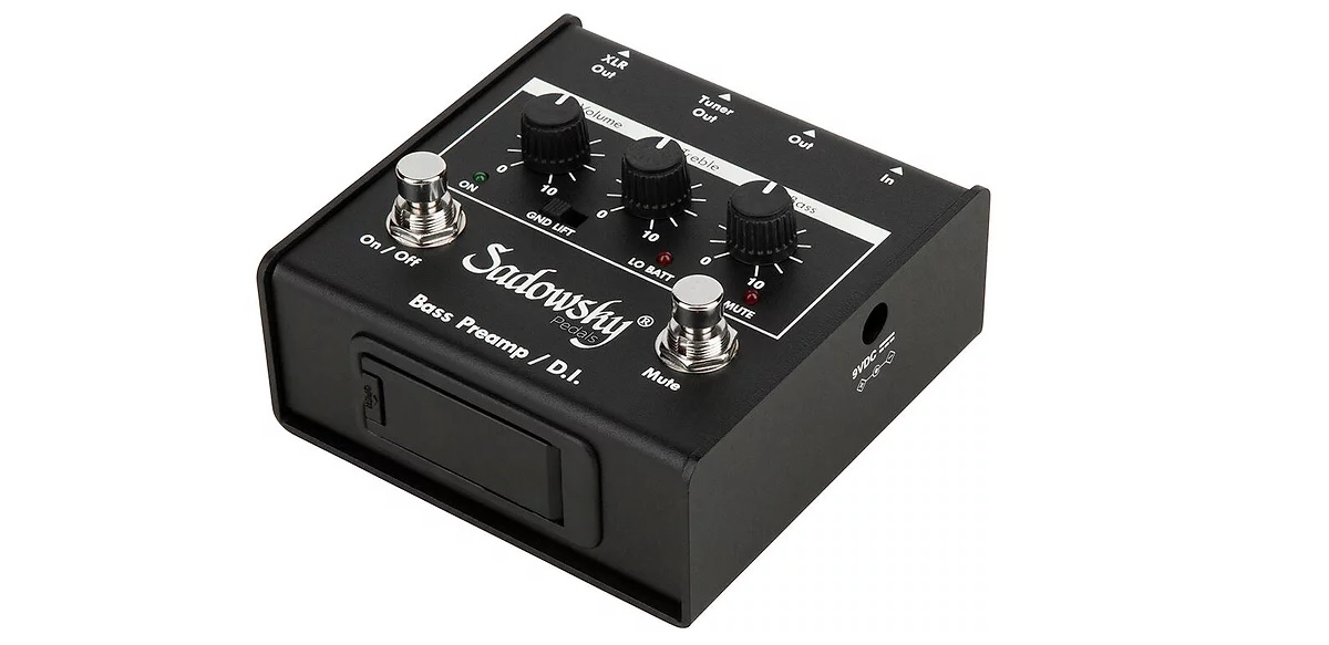 Sadowsky SAC PED SBP Series｜Sadowskyのすべてのベースに内蔵され