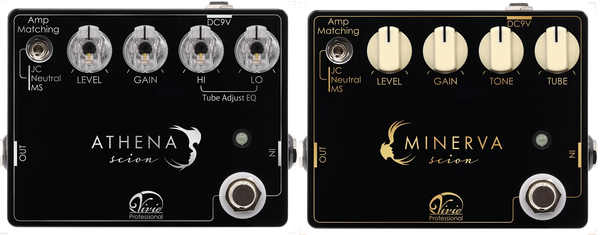 Vivie ATHENA scion & MINERVA scion｜大人気のディストーション