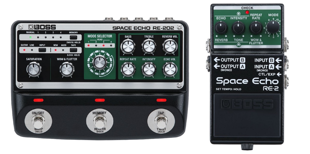 BOSS RE-202 & RE-2｜伝説の名機「RE-201」を本家がリイシュー！2