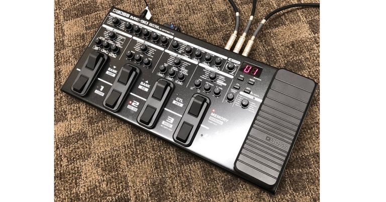 実機レビューあり】BOSS ME-90｜コンパクト・ペダルの操作性と、GT