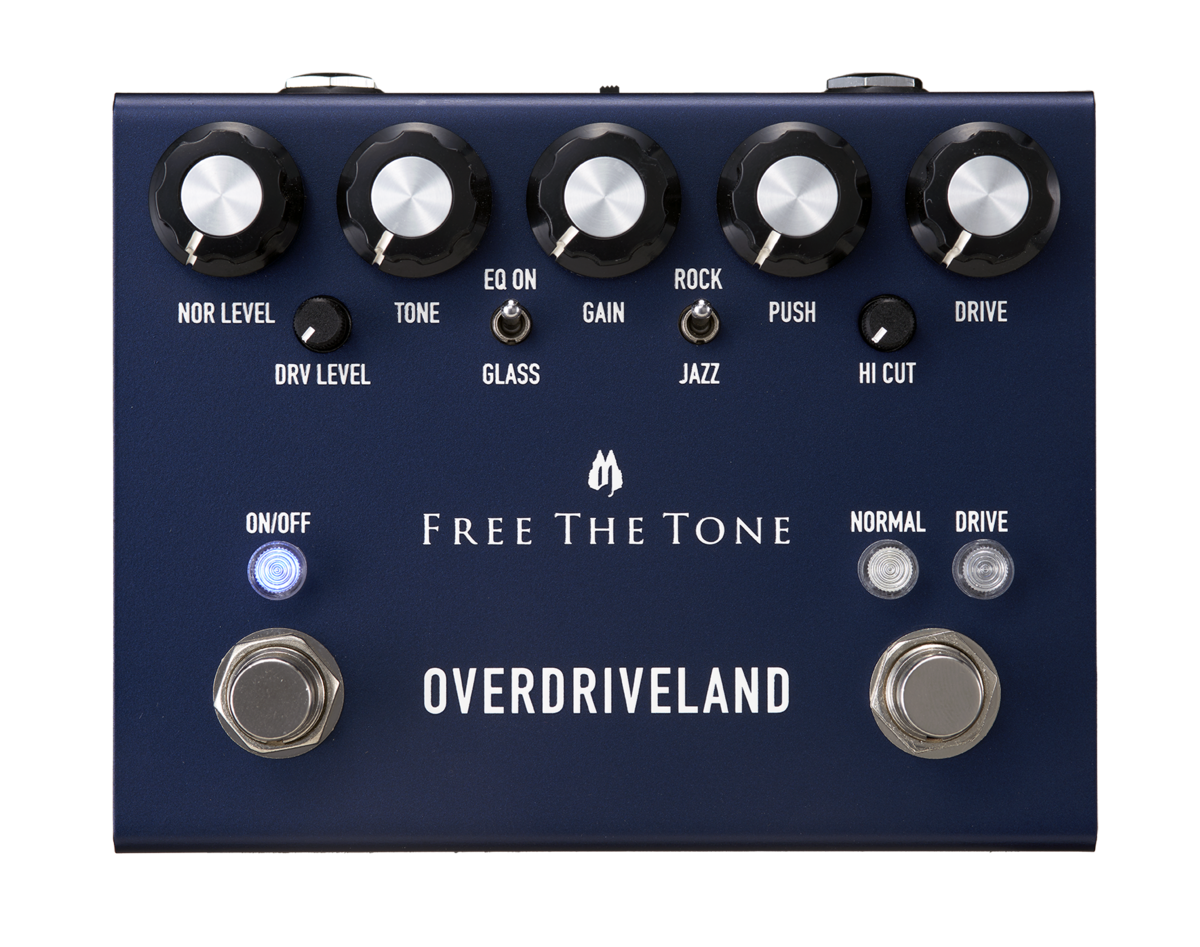 FREE THE TONE OVERDRIVELAND ODL-1-CS（CUSTOM SHOP） & ODL-1
