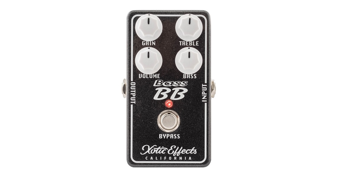 Xotic Bass BB Preamp-V1.5｜低音用にリニューアルされたブースト