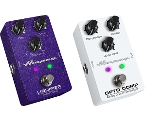 コーラス・コンプレッサー】-Ampeg-アンペグペダルシリーズにアナログ