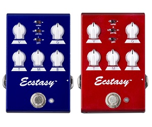 歪み】-Bogner-人気の歪みペダル「ECSTASY BLUE」「ECSTASY RED」を