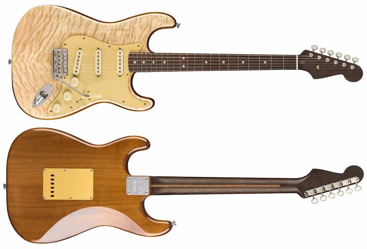 エレキギター】-Fender-希少価値の高い木材を使用した「Rarities