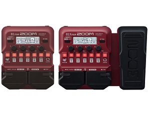 ベース用マルチエフェクター】-ZOOM-軽量コンパクトなベース用マルチ