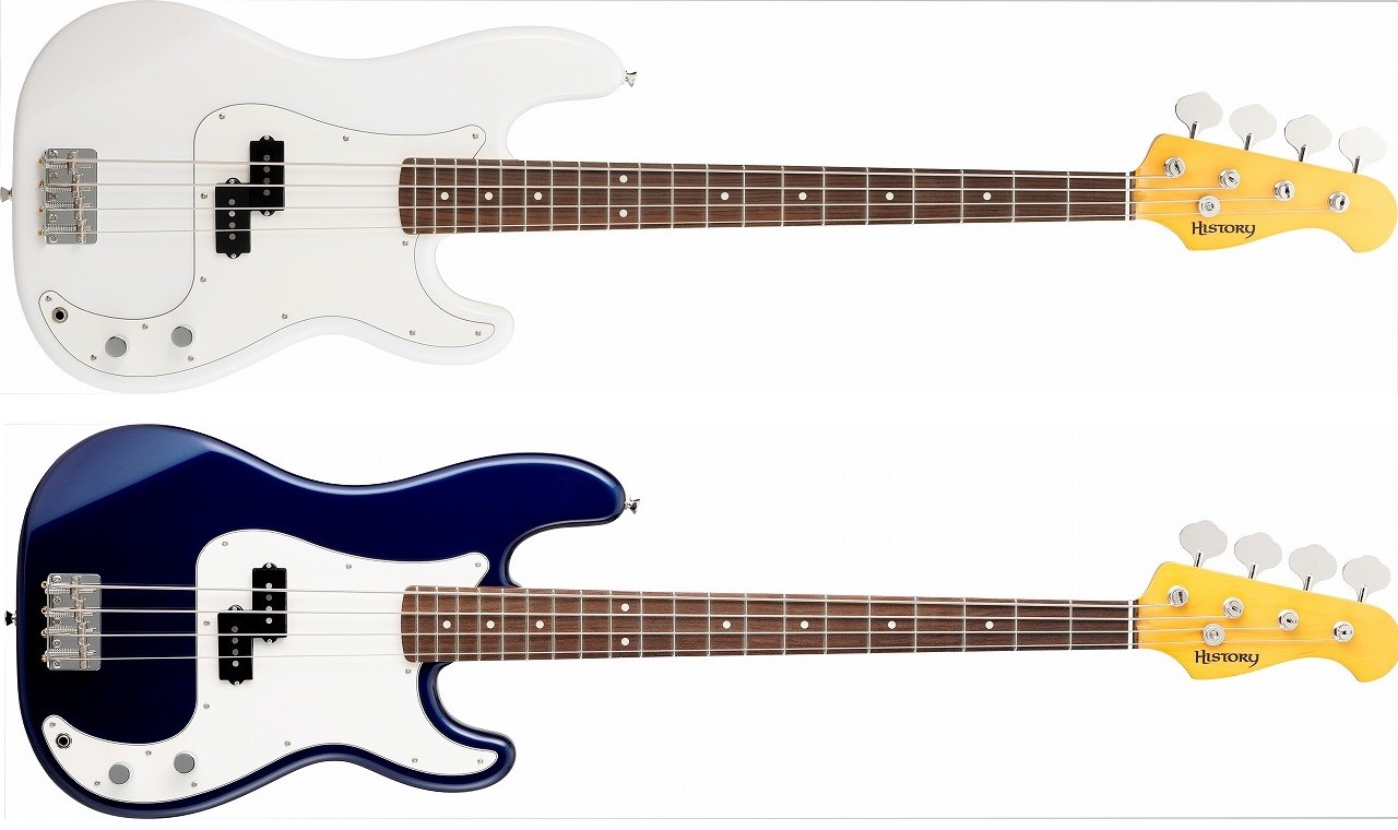 エレキベース】-HISTORY-既存モデルが一新！ヒストリーエレキベース
