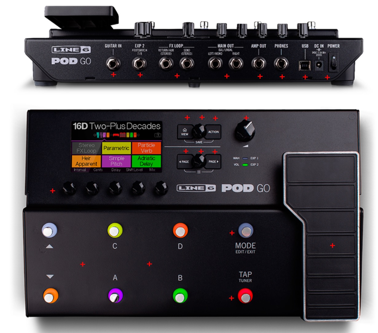 マルチエフェクター】-Line 6-プロクオリティのサウンドとシンプルな