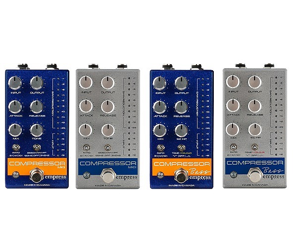 コンプレッサー】Empress Effects “Compressor MKⅡ” “Bass Compressor