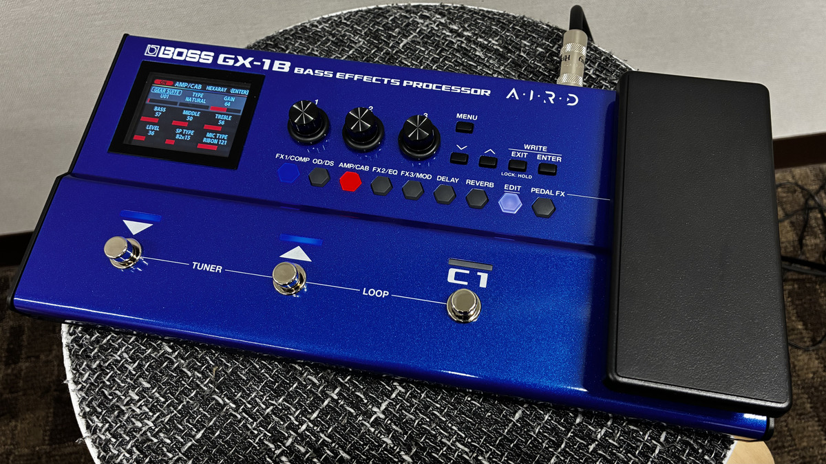 実機レビュー】BOSS GX-1B｜軽量ベースマルチの新定番 | ギタセレ
