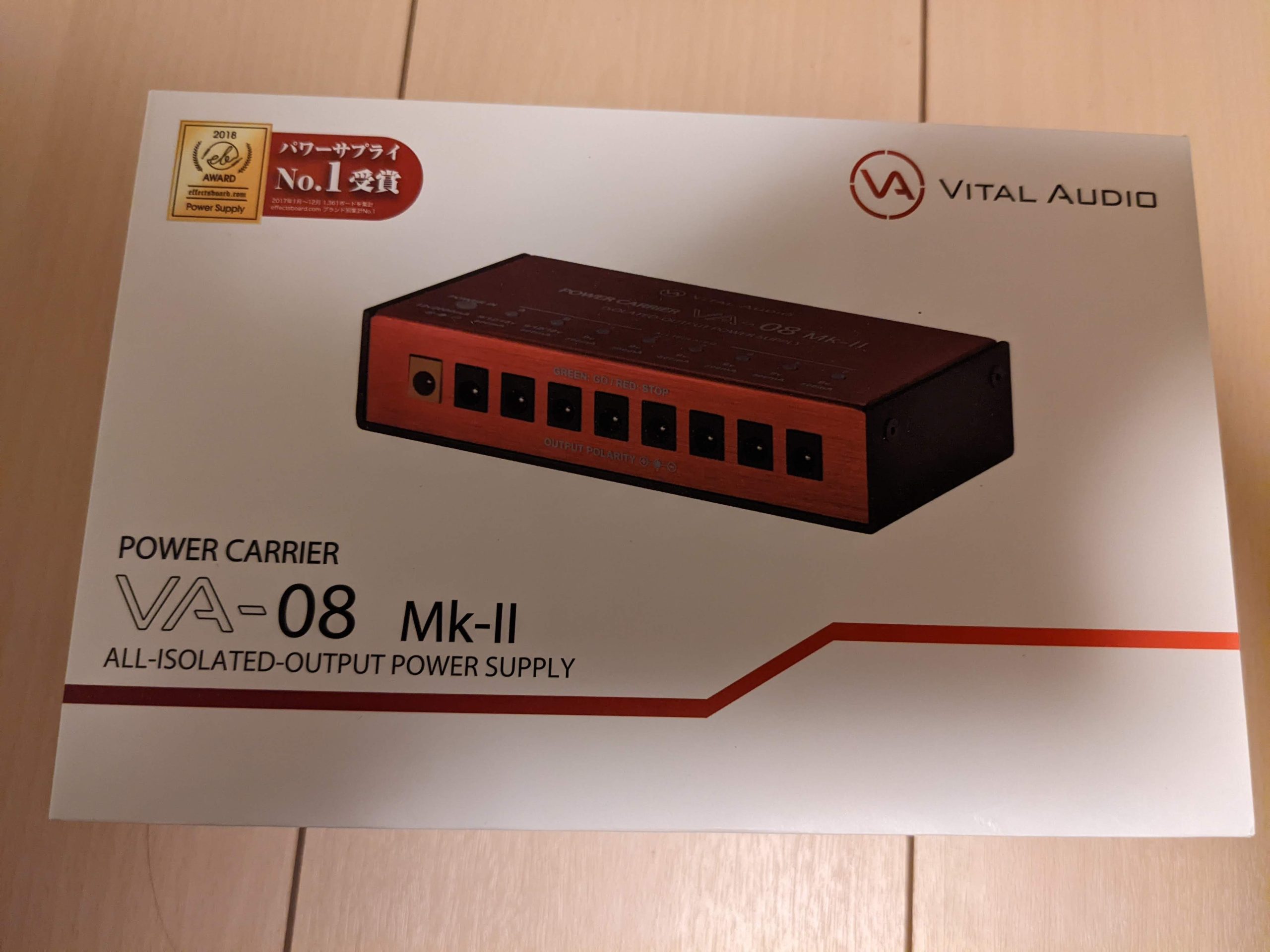 エフェークター用パワーサプライ。VITAL AUDIO ( バイタルオーディオ