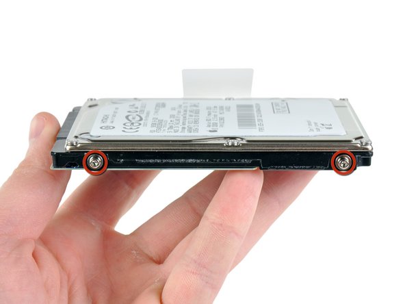 MacBook Pro 13インチ Unibody Early 2011のハードドライブの交換