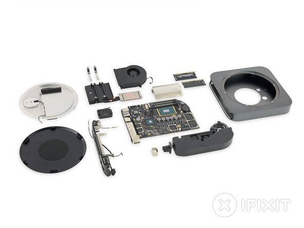 Mac mini Late 2018の分解 - iFixit