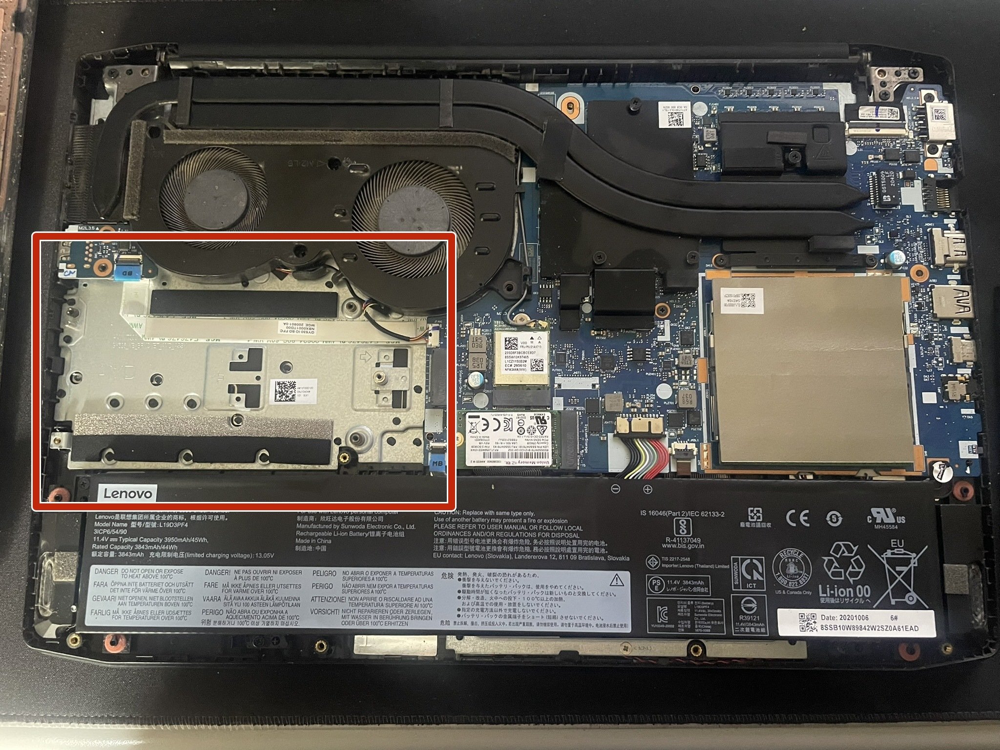 Lenovo IdeaPad Gaming 3 15ARH-334 HDD Replacement - iFixit Repair