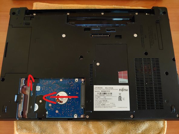 Fujitsu Lifebook E546 HDD/SSD Replacement - iFixit Repair Guide