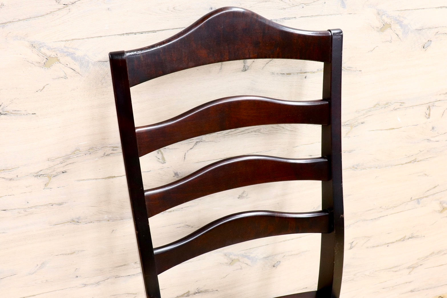 GMHS577○北海道民芸家具 ダイニングチェア ハイバック 椅子 樺材 木製