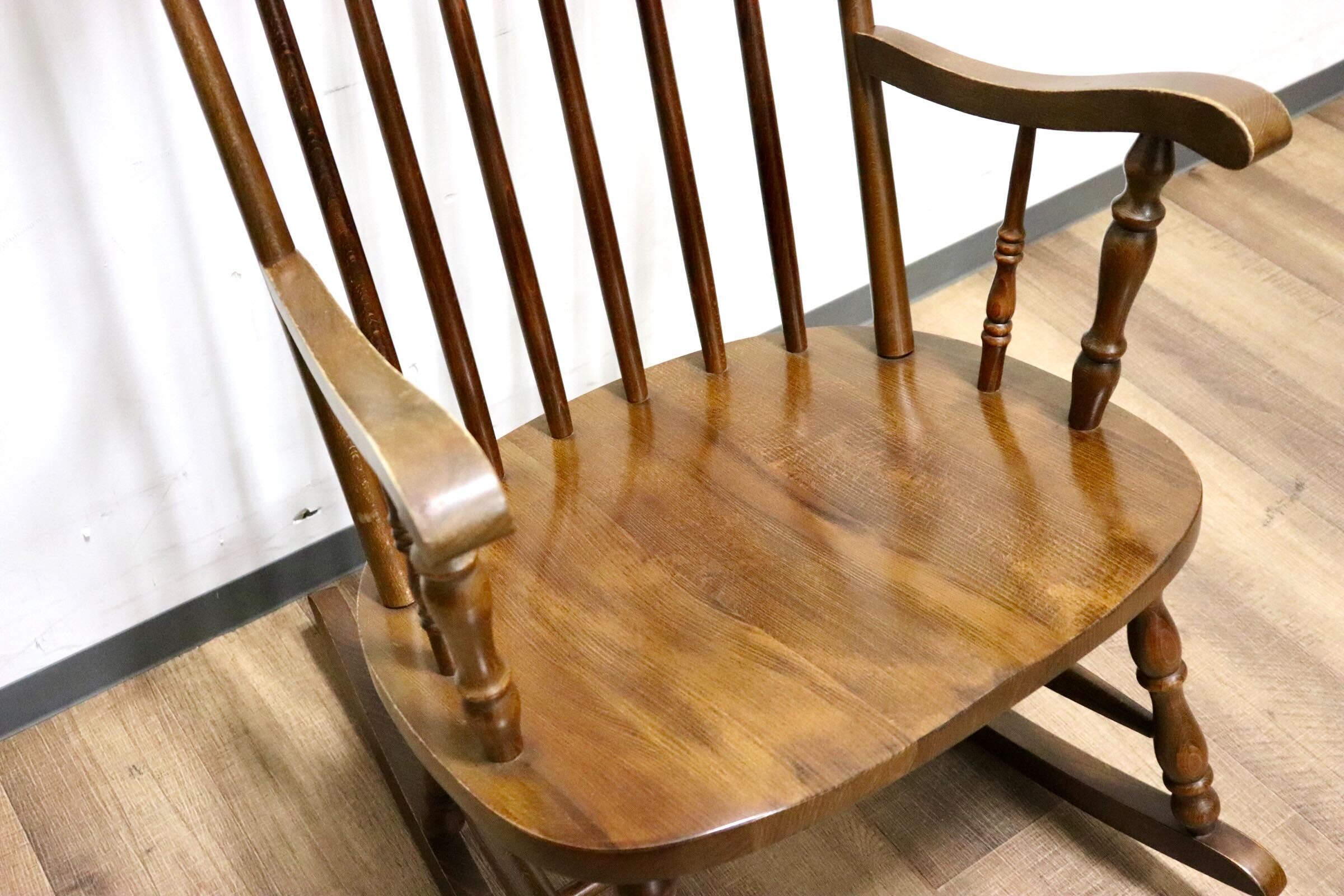 GMHN153○柏木工 / KASHIWA ロッキングチェア 揺り椅子 アームチェア