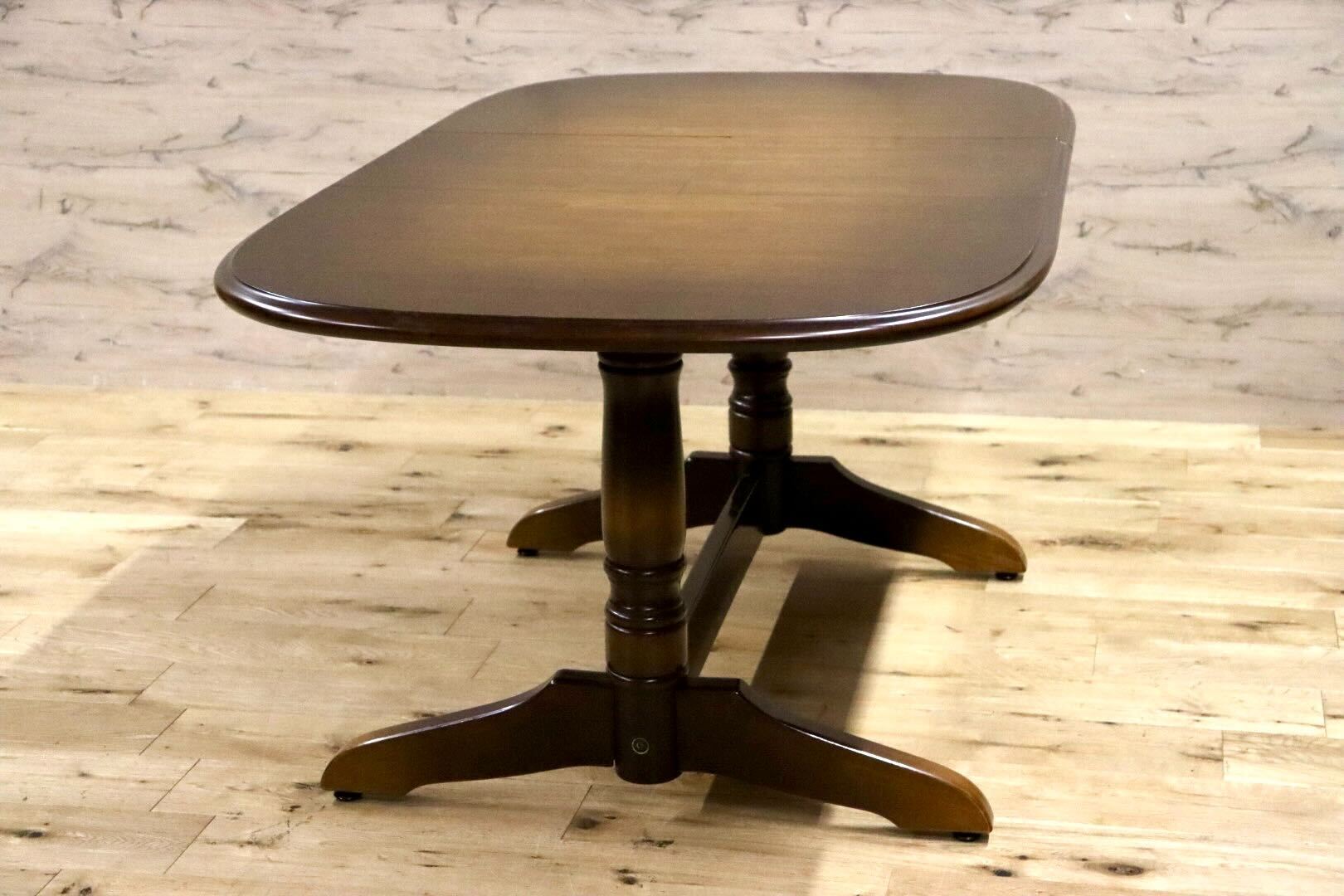 飛騨産業 キツツキ 伸長式ダイニングテーブル エクステンション